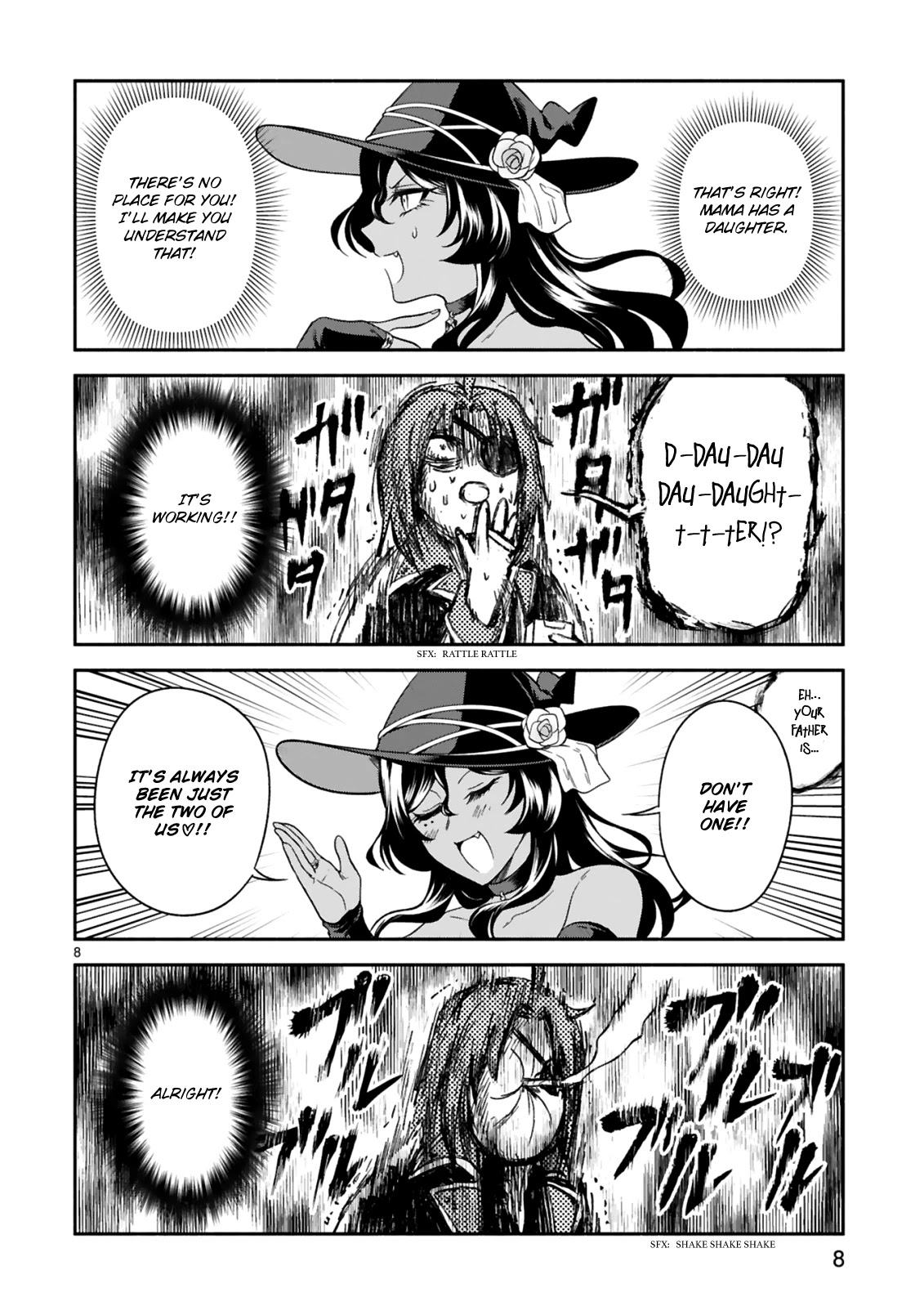 Dekoboko Majo no Oyako Jijou Chapter 17 - Page 8