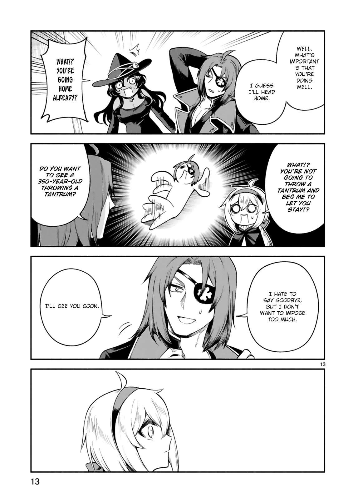 Dekoboko Majo no Oyako Jijou Chapter 18 - Page 14