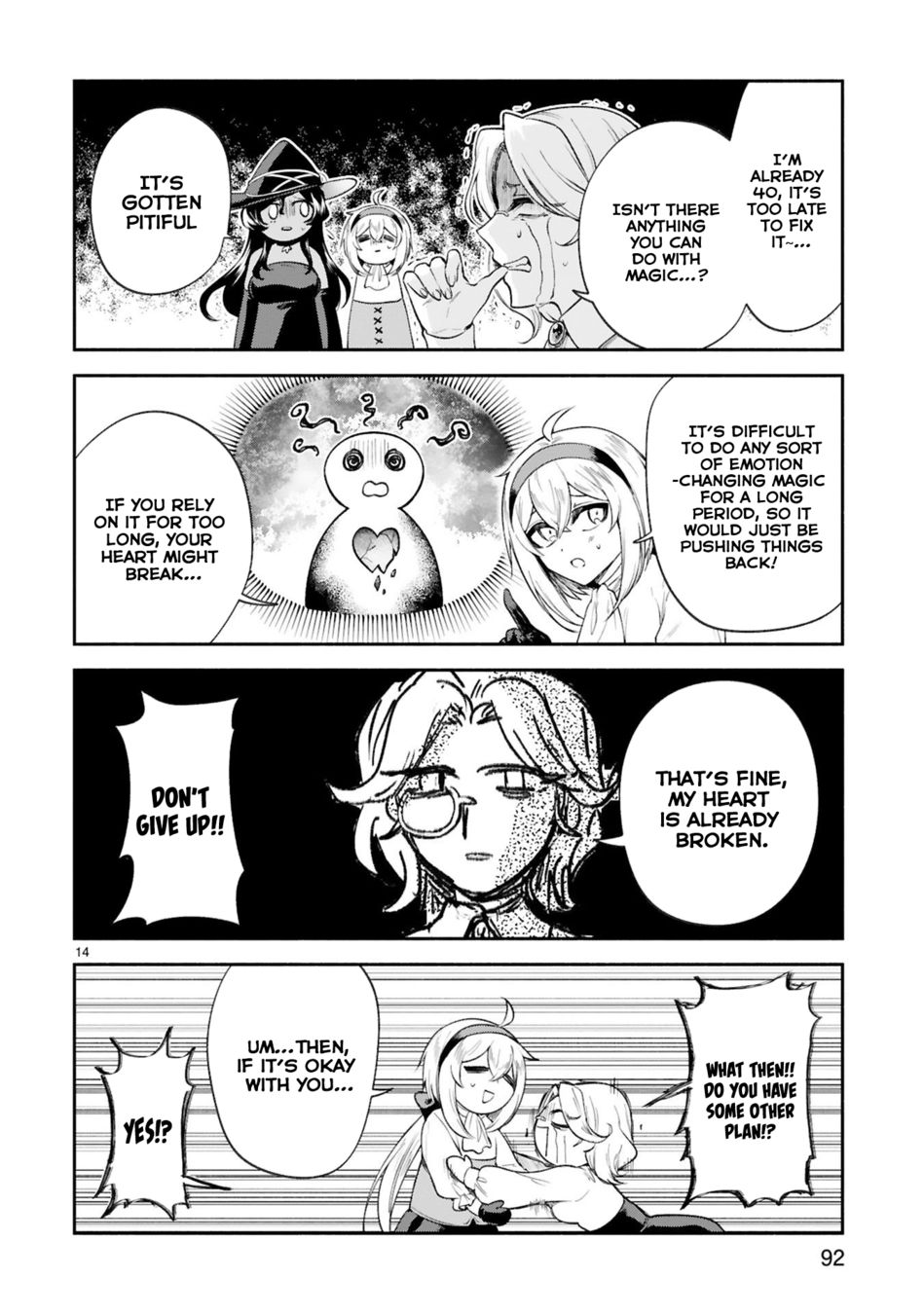 Dekoboko Majo no Oyako Jijou Chapter 32 - Page 14