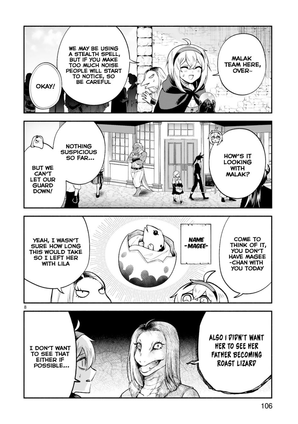 Dekoboko Majo no Oyako Jijou Chapter 33 - Page 8