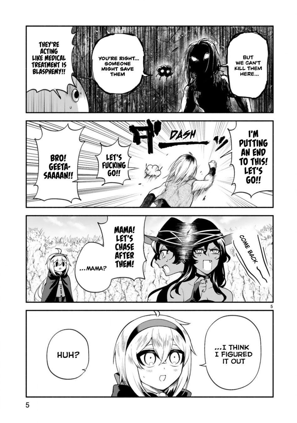 Dekoboko Majo no Oyako Jijou Chapter 34 - Page 5