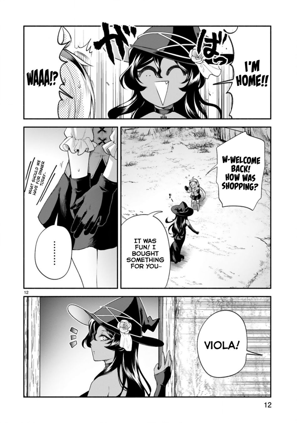 Dekoboko Majo no Oyako Jijou Chapter 35 - Page 12