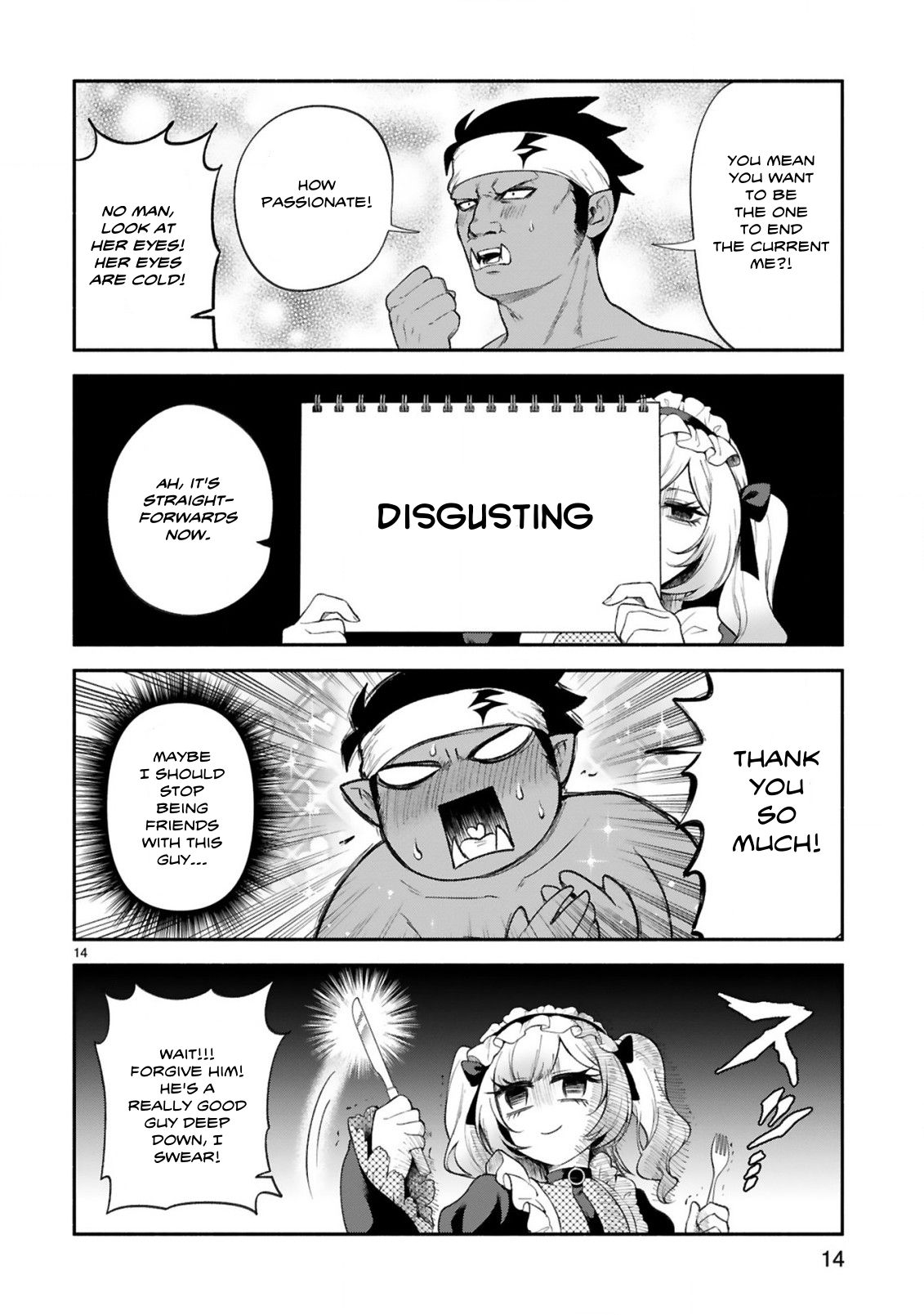 Dekoboko Majo no Oyako Jijou Chapter 36 - Page 13