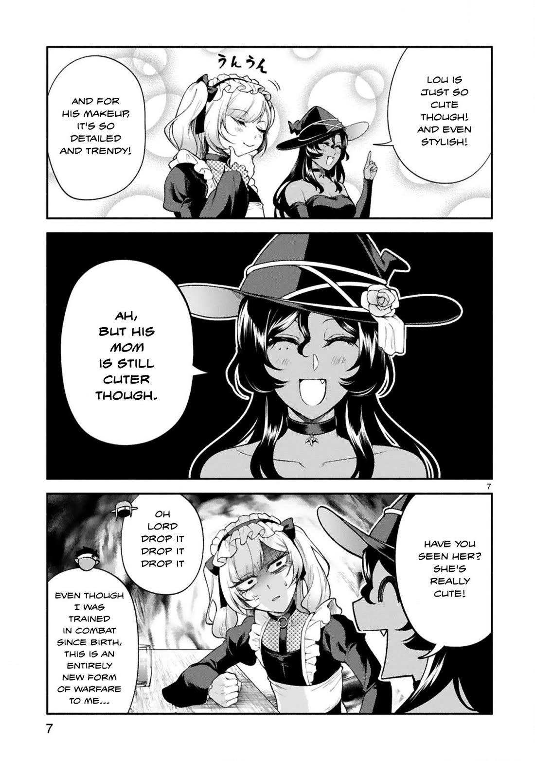 Dekoboko Majo no Oyako Jijou Chapter 37 - Page 7
