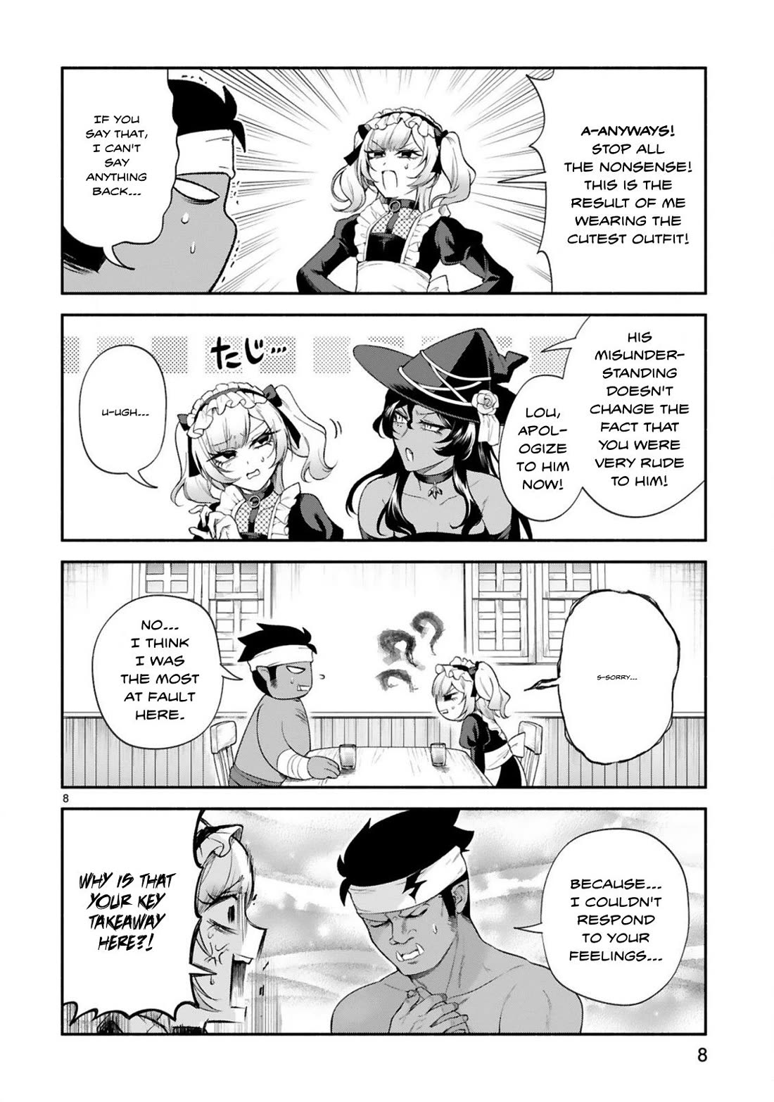 Dekoboko Majo no Oyako Jijou Chapter 37 - Page 8