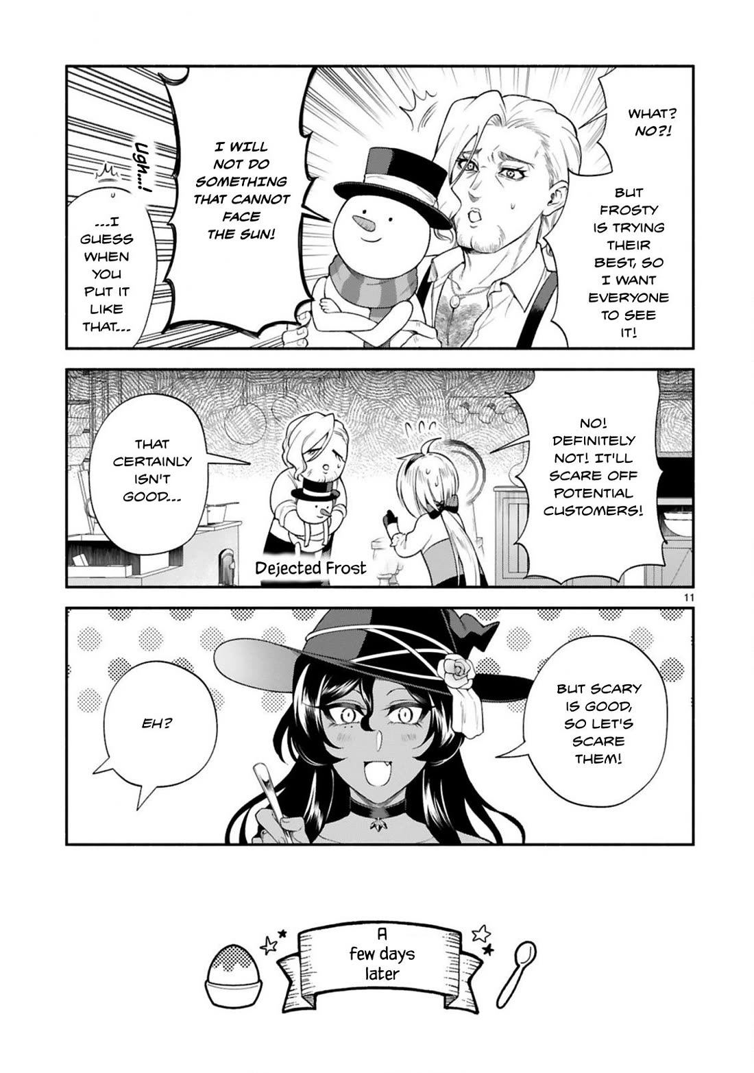 Dekoboko Majo no Oyako Jijou Chapter 38 - Page 11