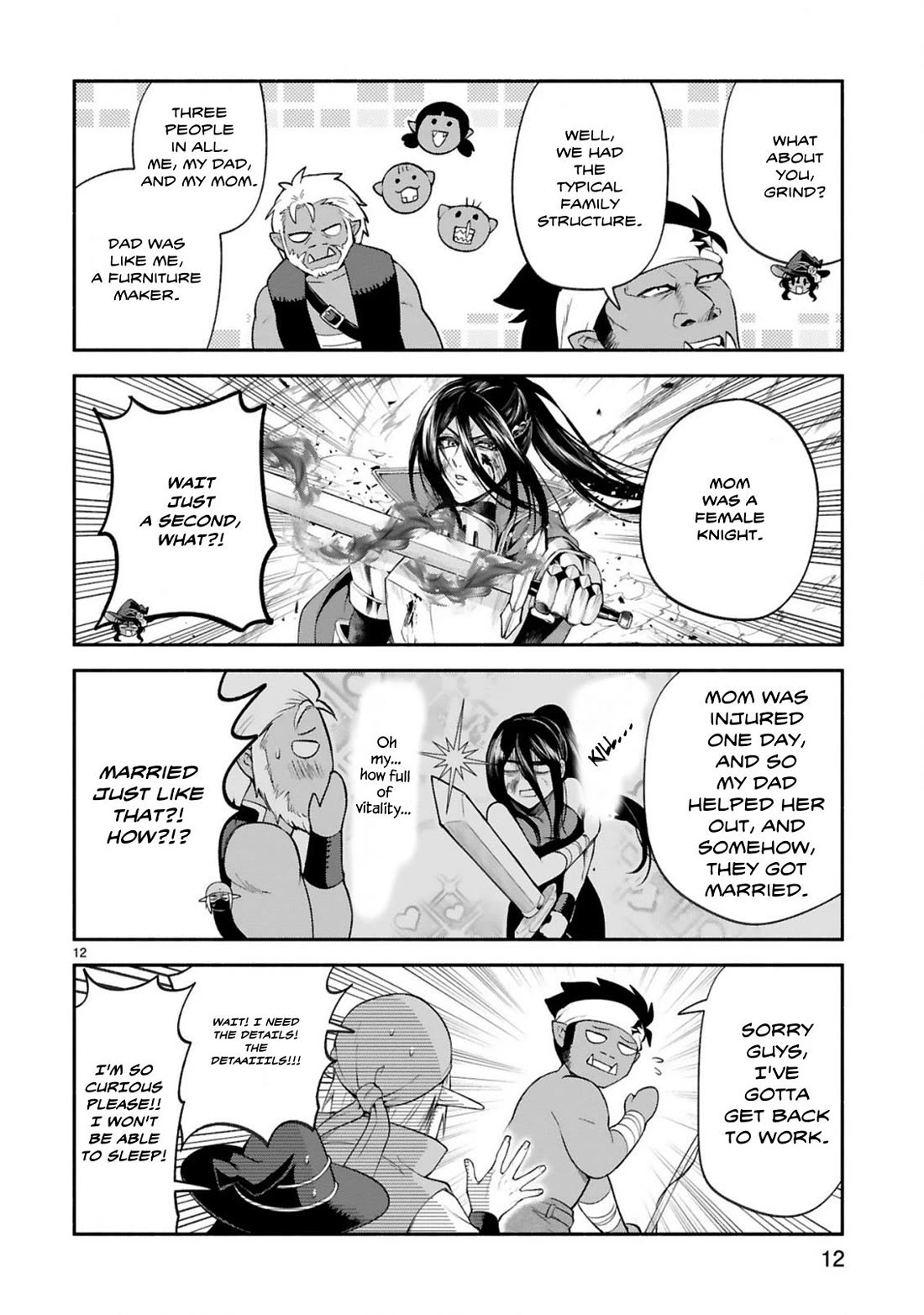 Dekoboko Majo no Oyako Jijou Chapter 40 - Page 12