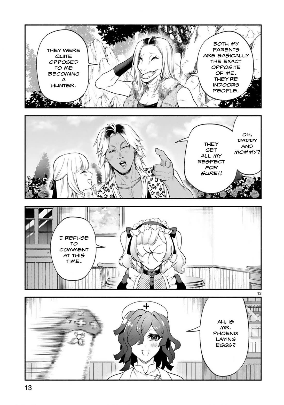 Dekoboko Majo no Oyako Jijou Chapter 40 - Page 13