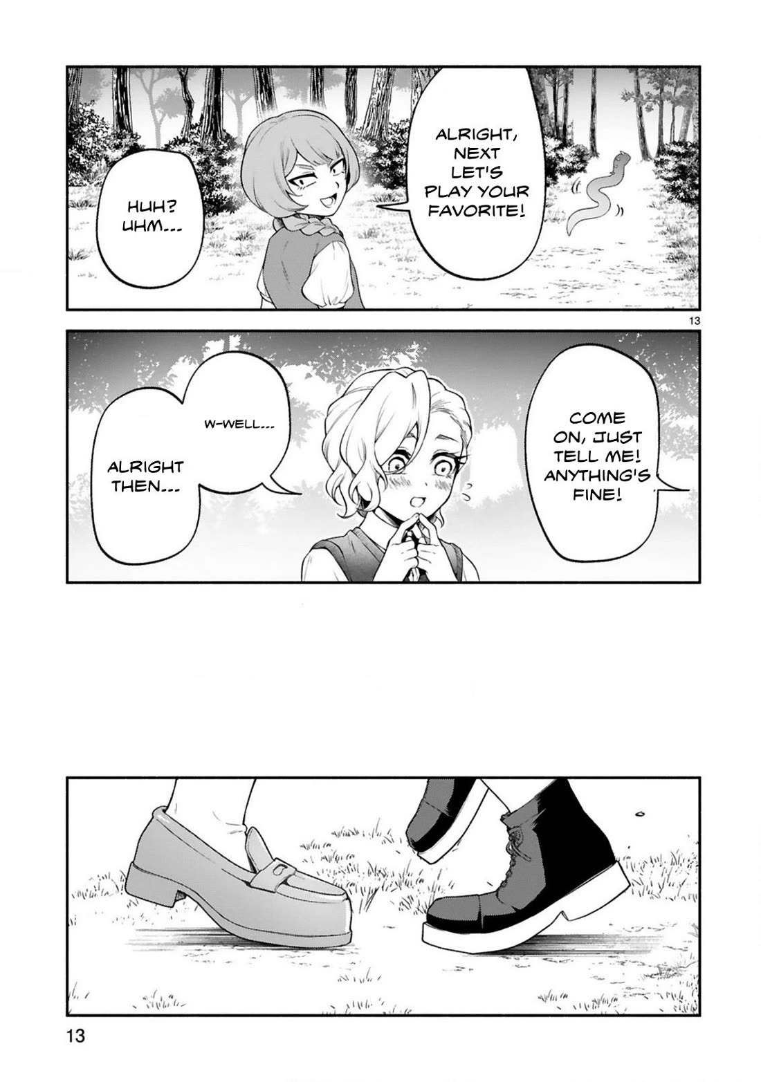 Dekoboko Majo no Oyako Jijou Chapter 42 - Page 13