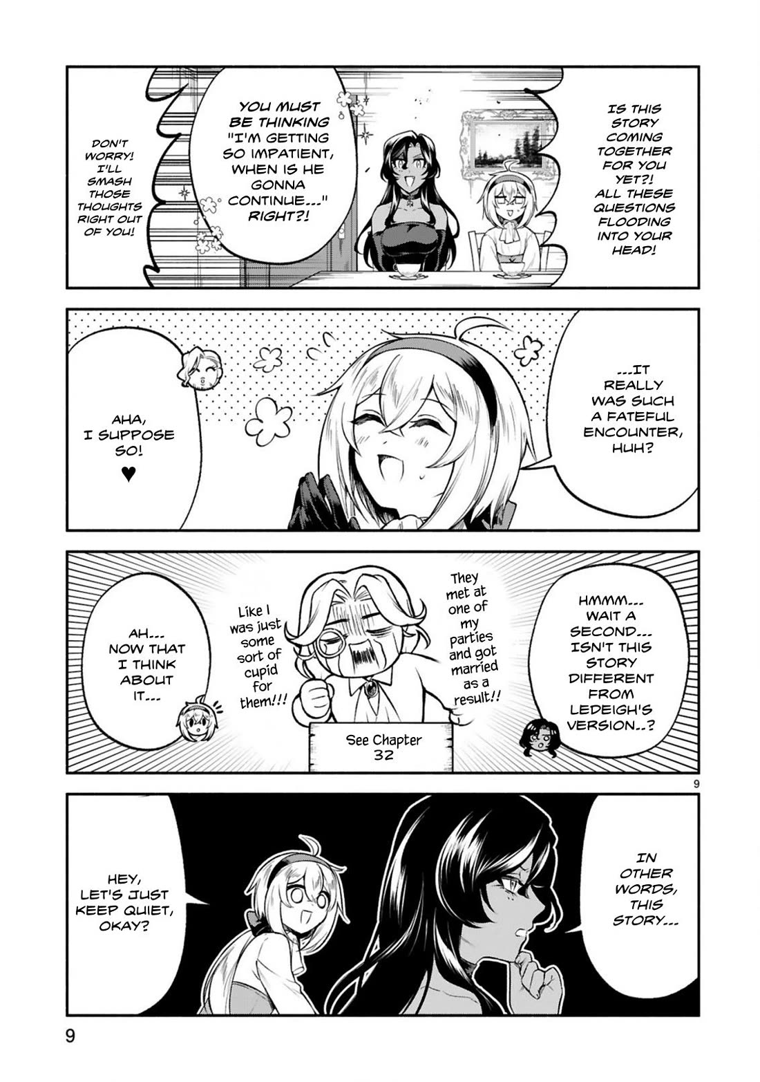 Dekoboko Majo no Oyako Jijou Chapter 42 - Page 9