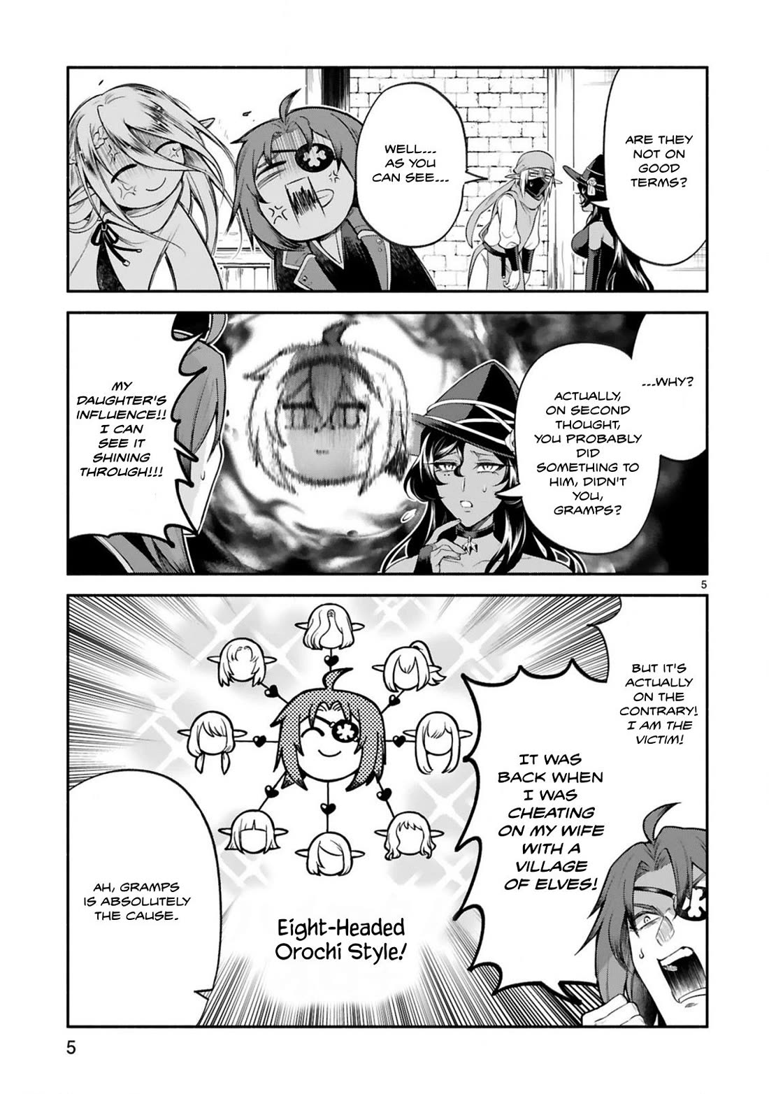 Dekoboko Majo no Oyako Jijou Chapter 43 - Page 5