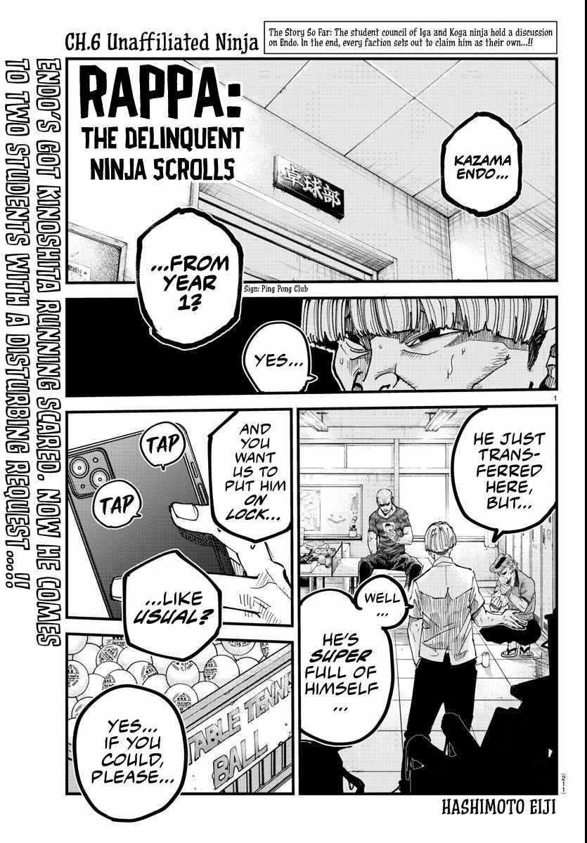 Rappa – Yankee Ninja Chronicles Chapter 6 - Page 1