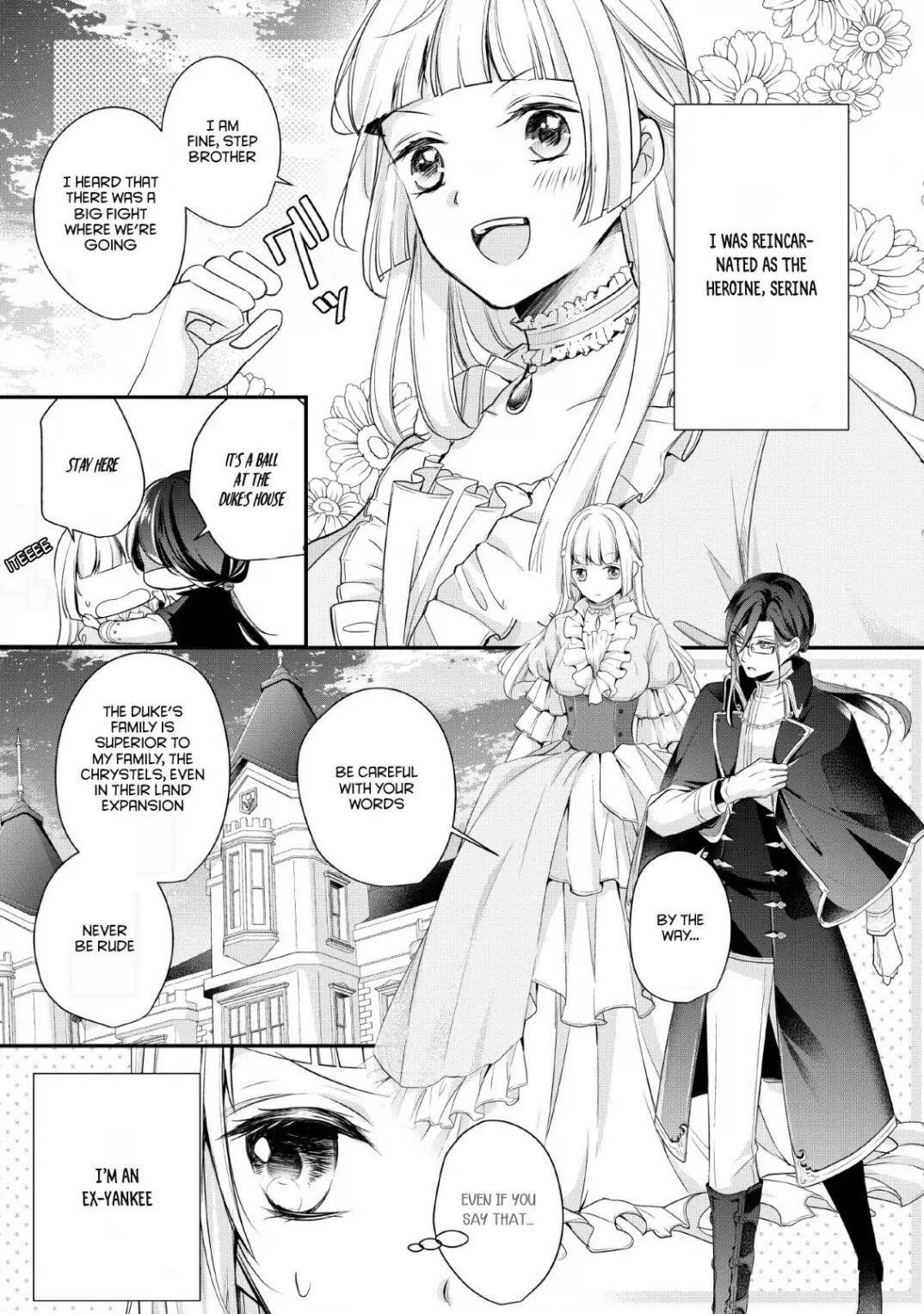 A Bellicose Lady Got Reincarnated!? – It’s an Impossibly Hard Game Where I Would Die If I Don’t Fall in Love Chapter 1 - Page 3