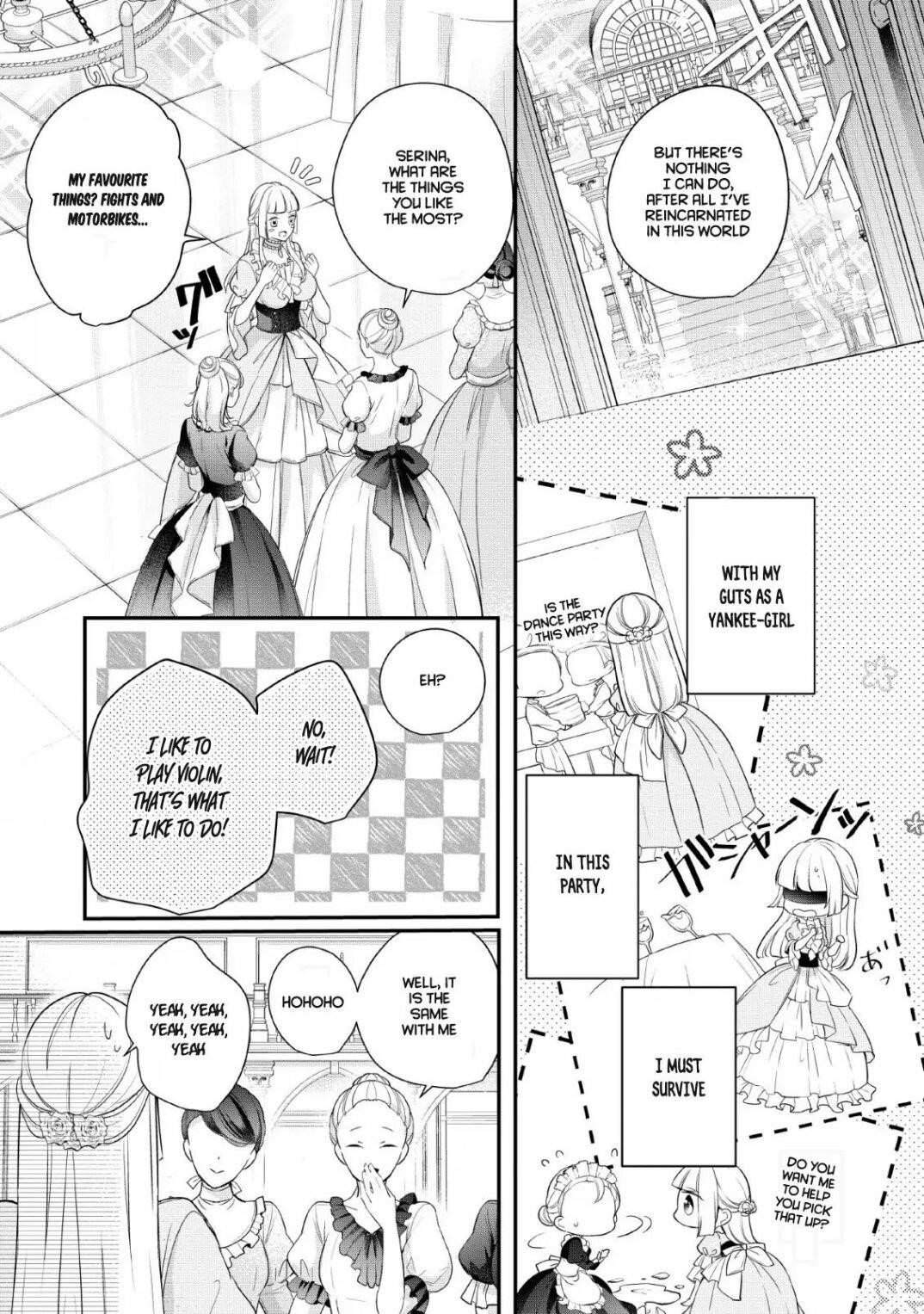A Bellicose Lady Got Reincarnated!? – It’s an Impossibly Hard Game Where I Would Die If I Don’t Fall in Love Chapter 1 - Page 5