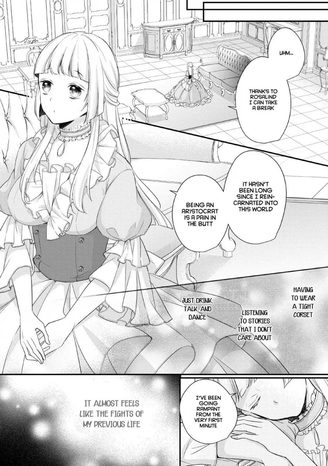 A Bellicose Lady Got Reincarnated!? – It’s an Impossibly Hard Game Where I Would Die If I Don’t Fall in Love Chapter 1 - Page 7