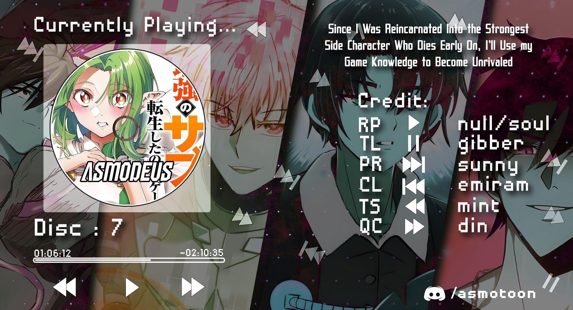 Since I Was Reincarnated Into the Strongest Side Character Who Dies Early On, I’ll Use my Game Knowledge to Become Unrivaled Chapter 7 - Page 1