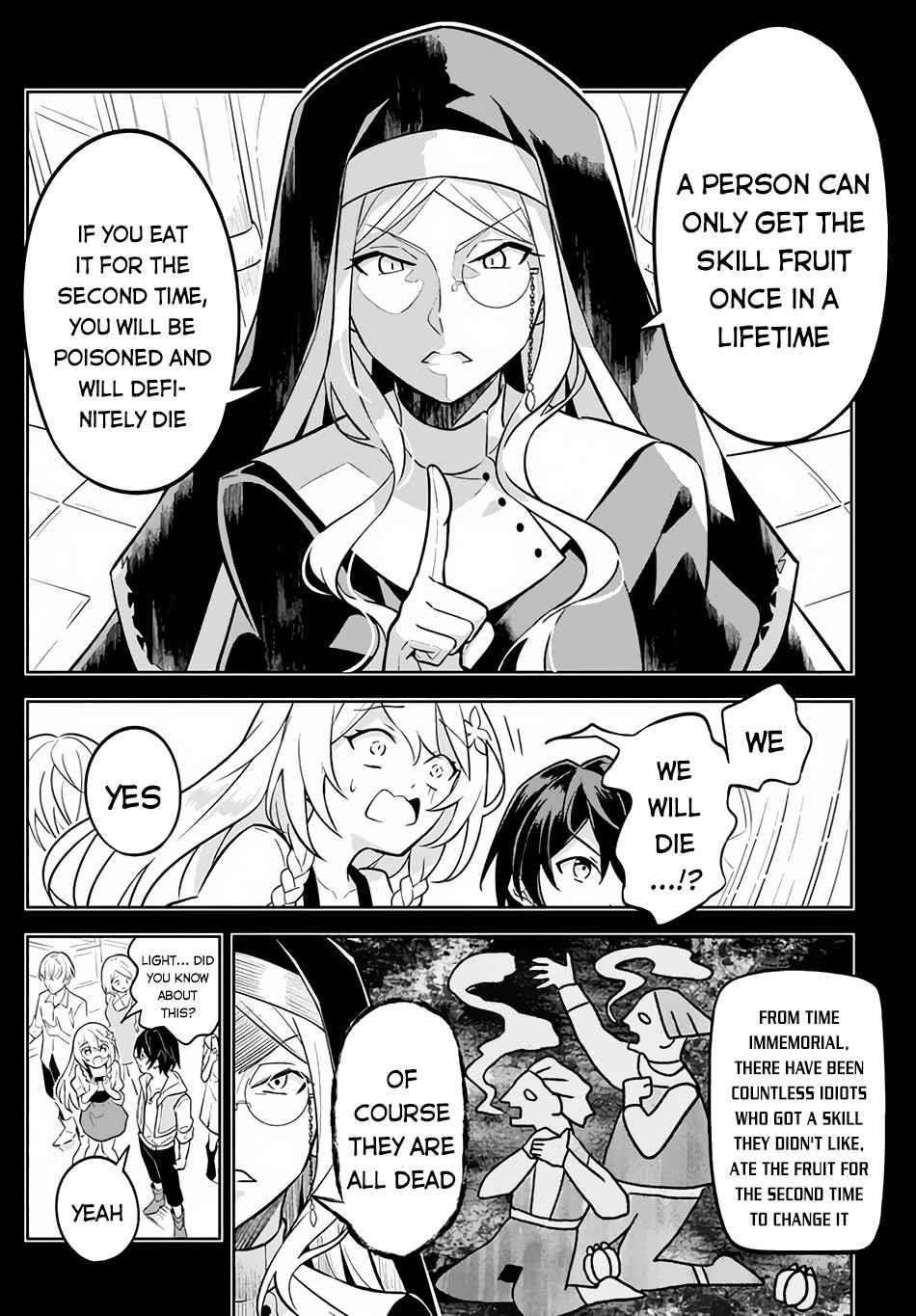 Hazure Sukiru “konomi Masuta” ~ Sukiru No Mi (tabetara Shinu) O Mugen Ni Tabe Rareru Yo Ni Natta Kudan Chapter 1.1 - Page 9