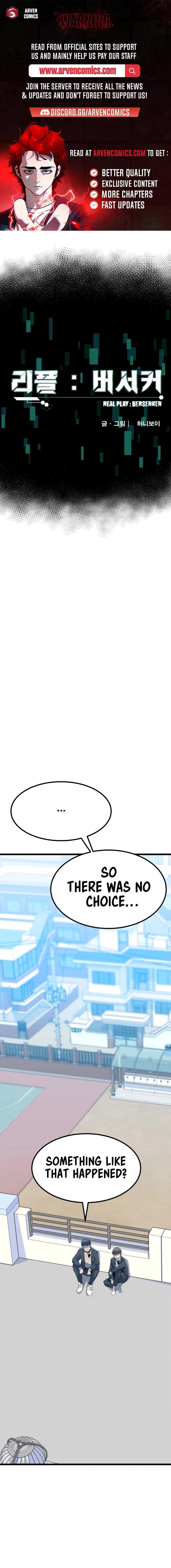 Real Play: Berserker Chapter 25 - Page 1