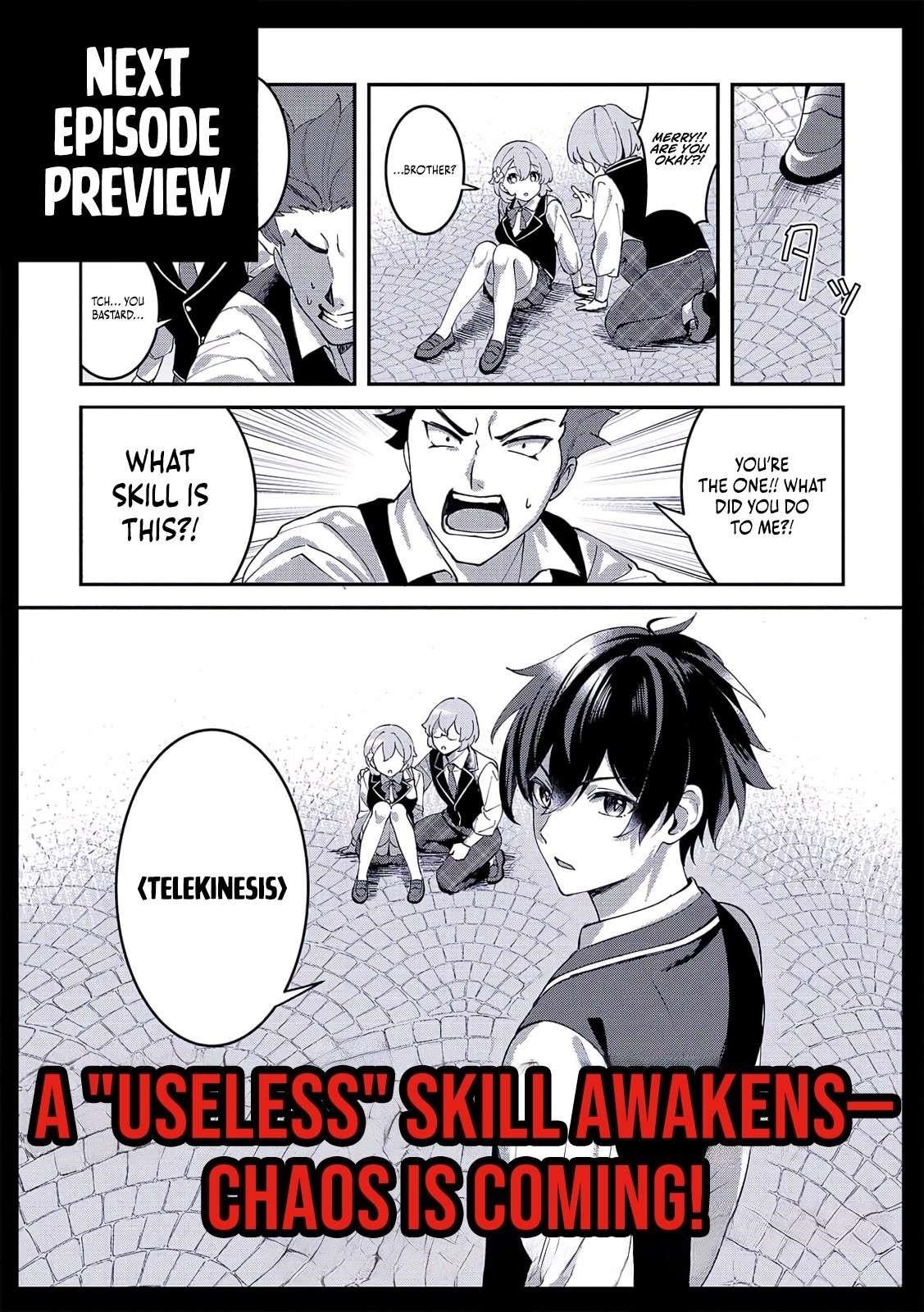 Unrivaled With the Useless Skill: Telekinesis (but It’s Max Level) – With Just a Wave of My Hand. No Chants, No Special Moves, Just Pure Willpower! Chapter 2 - Page 36