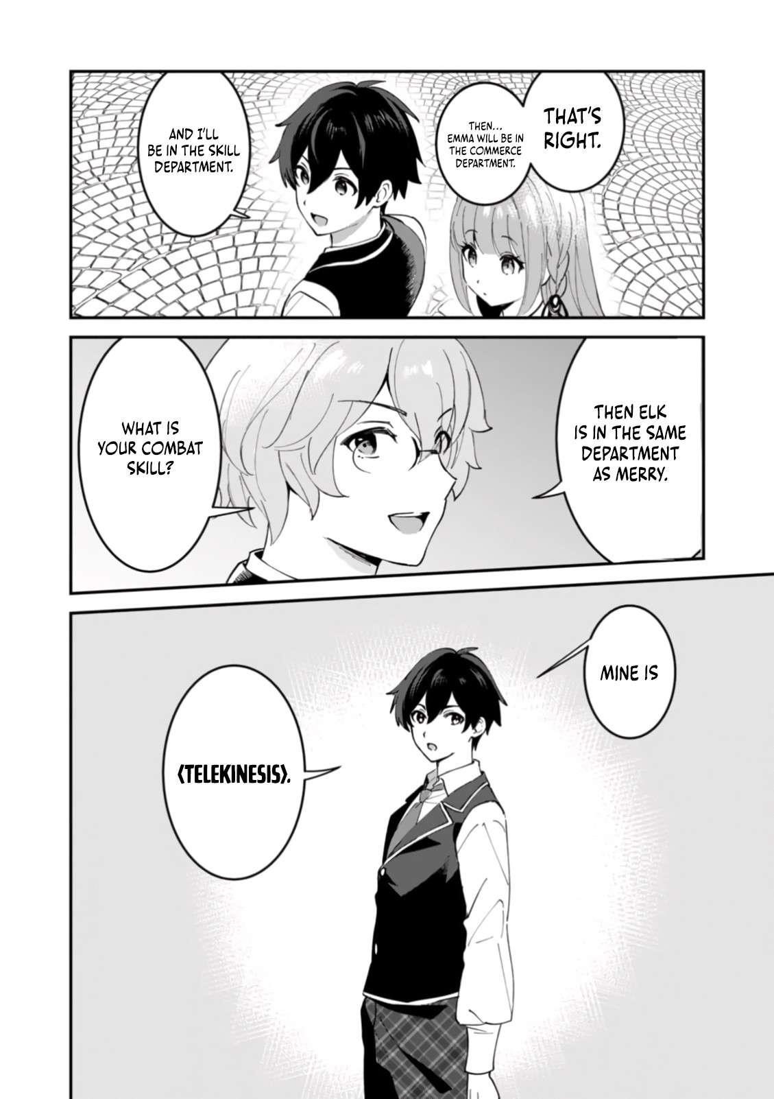 Unrivaled With the Useless Skill: Telekinesis (but It’s Max Level) – With Just a Wave of My Hand. No Chants, No Special Moves, Just Pure Willpower! Chapter 3 - Page 11