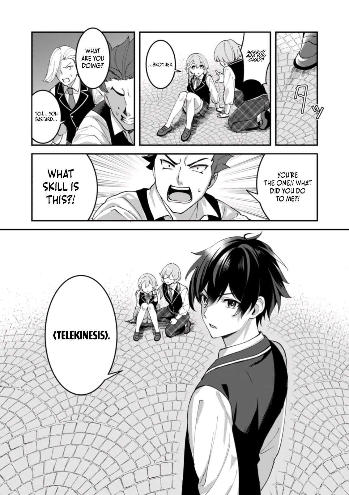 Unrivaled With the Useless Skill: Telekinesis (but It’s Max Level) – With Just a Wave of My Hand. No Chants, No Special Moves, Just Pure Willpower! Chapter 3 - Page 18