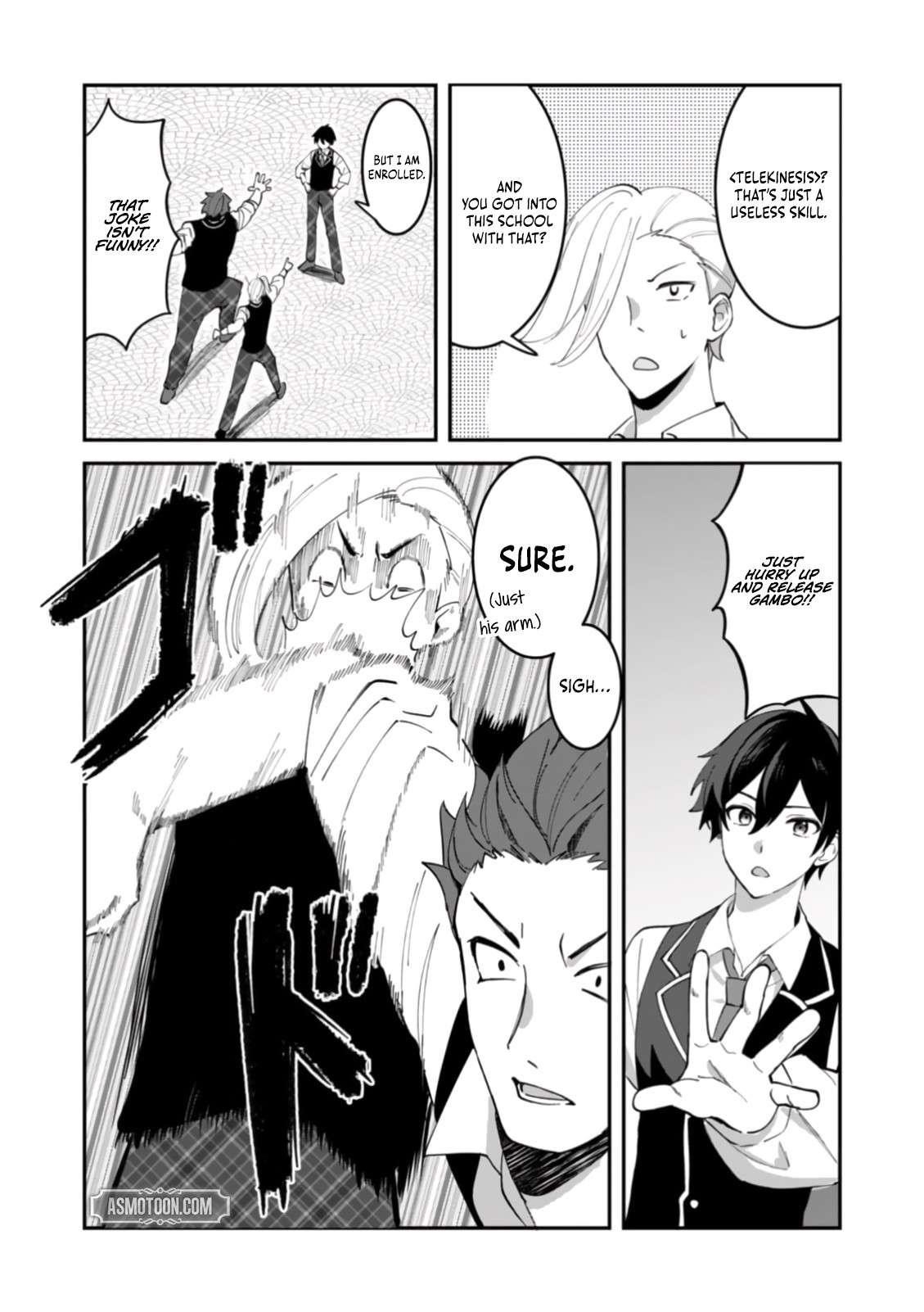 Unrivaled With the Useless Skill: Telekinesis (but It’s Max Level) – With Just a Wave of My Hand. No Chants, No Special Moves, Just Pure Willpower! Chapter 3 - Page 19