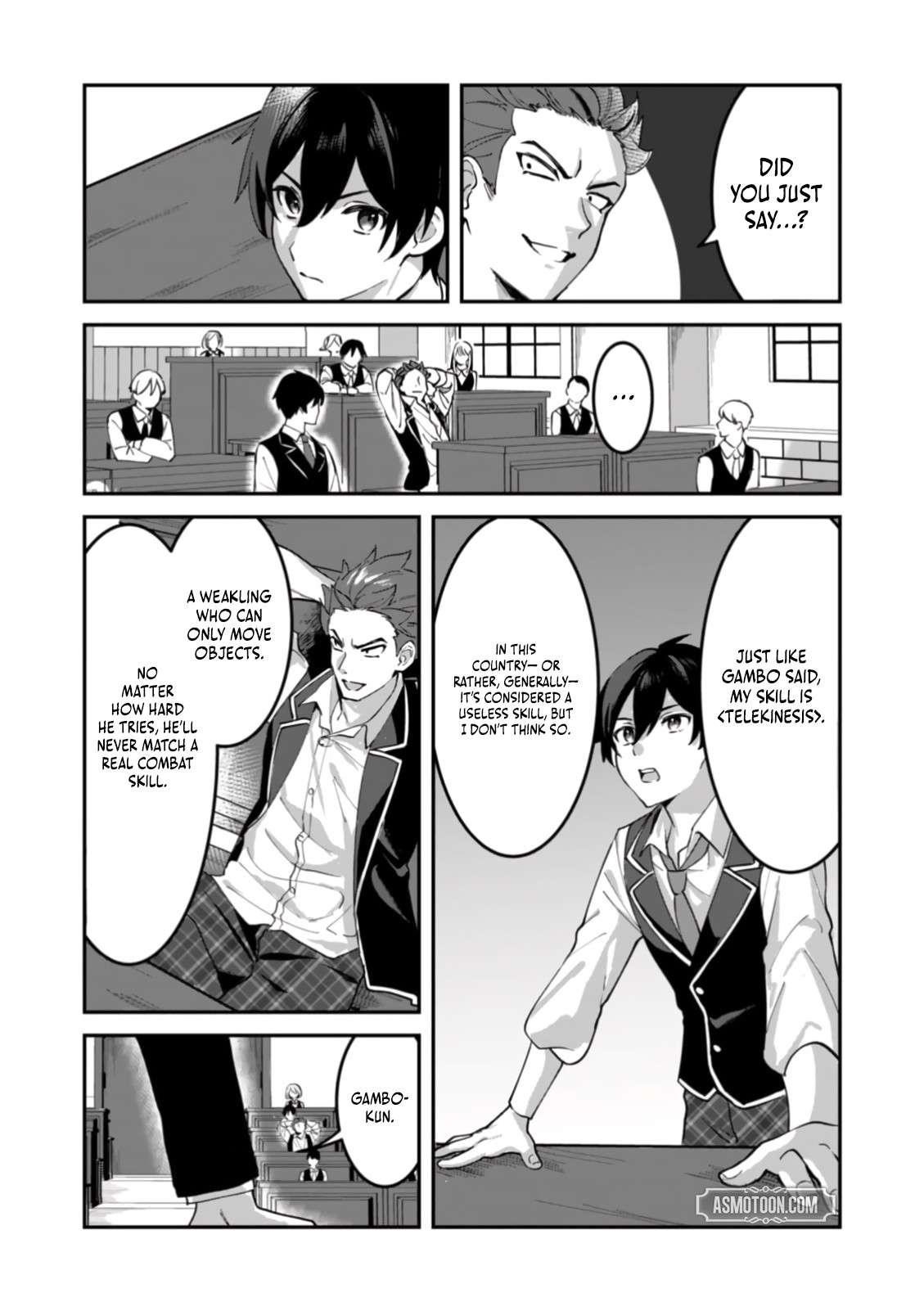 Unrivaled With the Useless Skill: Telekinesis (but It’s Max Level) – With Just a Wave of My Hand. No Chants, No Special Moves, Just Pure Willpower! Chapter 3 - Page 24