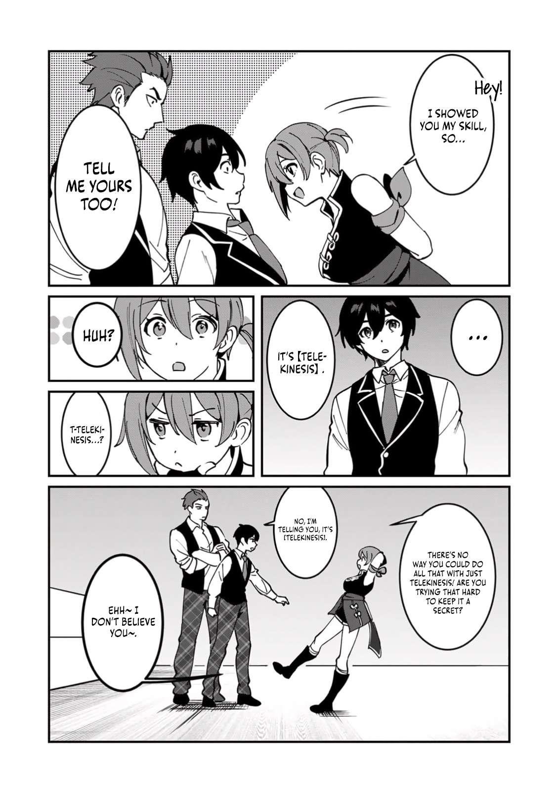 Unrivaled With the Useless Skill: Telekinesis (but It’s Max Level) – With Just a Wave of My Hand. No Chants, No Special Moves, Just Pure Willpower! Chapter 6 - Page 23