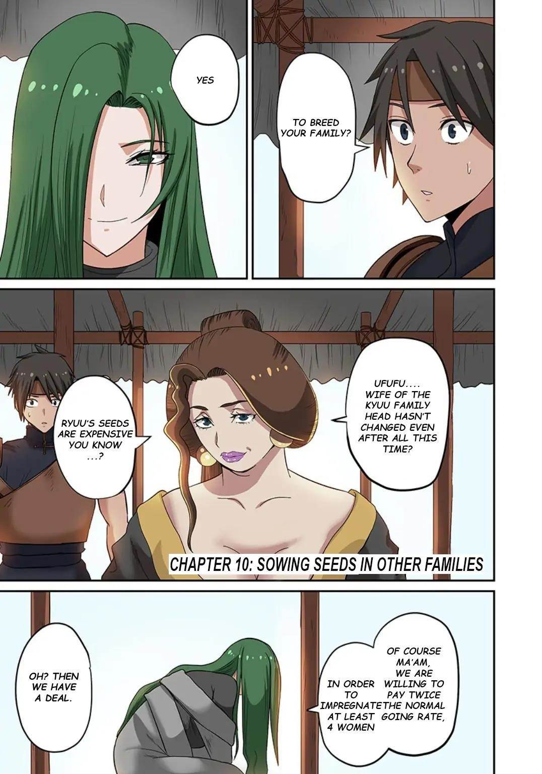 Dorei Senshi no Isekai Taneuma Seikatsu Chapter 10 - Page 1