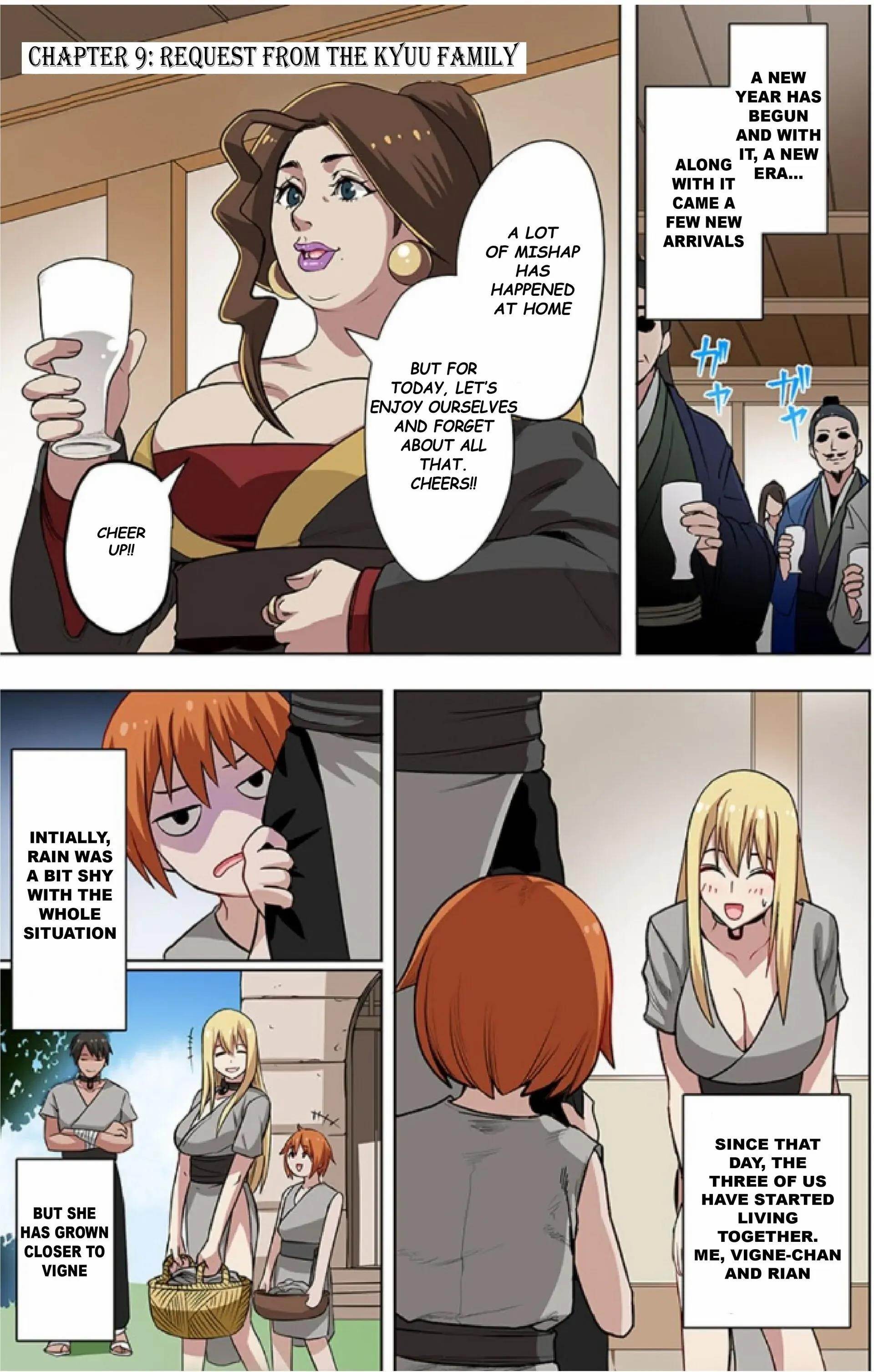 Dorei Senshi no Isekai Taneuma Seikatsu Chapter 9 - Page 1