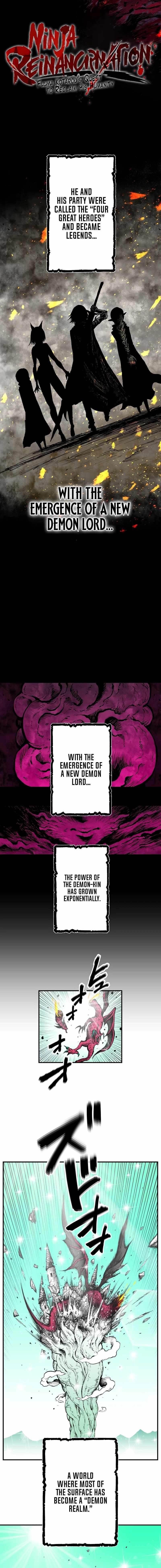 Ninja Reincarnation: Fuuma Kotarou’s Quest to Reclaim His Humanity Chapter 2 - Page 4