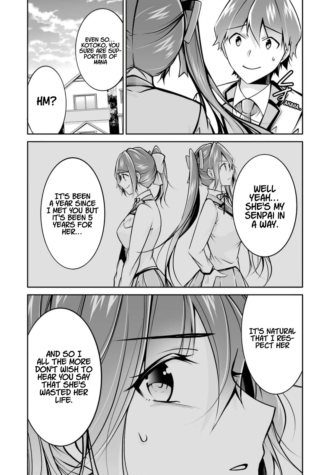 Real no Heroine wa Irimasen! Chapter 108 - Page 14
