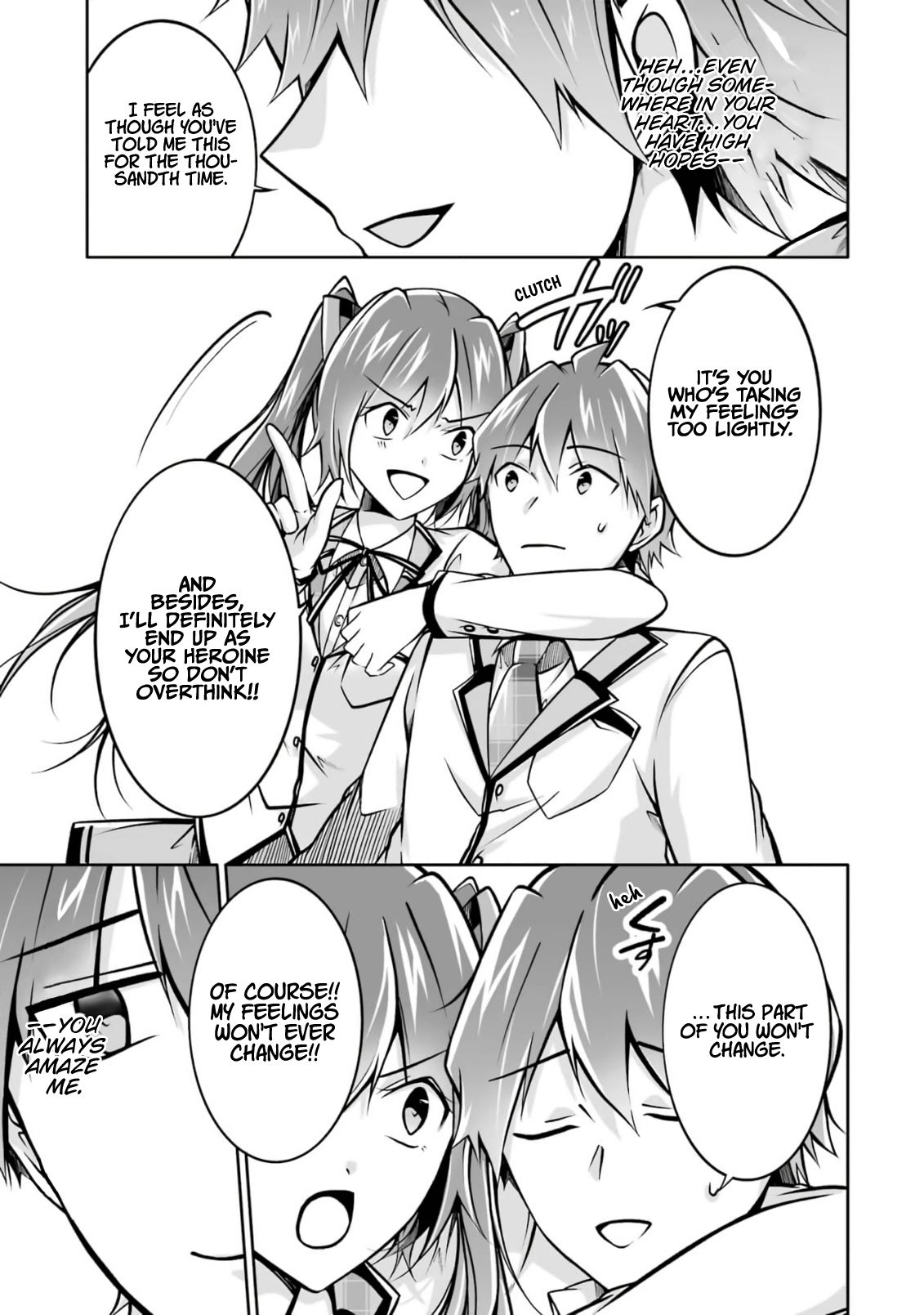 Real no Heroine wa Irimasen! Chapter 108 - Page 17