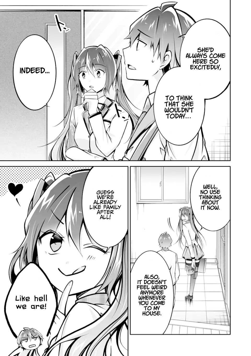 Real no Heroine wa Irimasen! Chapter 109 - Page 3