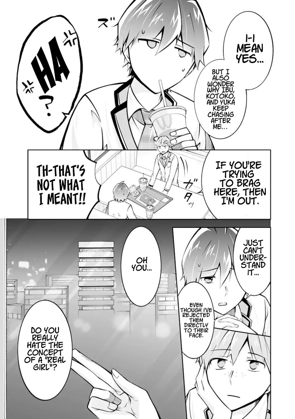 Real no Heroine wa Irimasen! Chapter 111 - Page 17