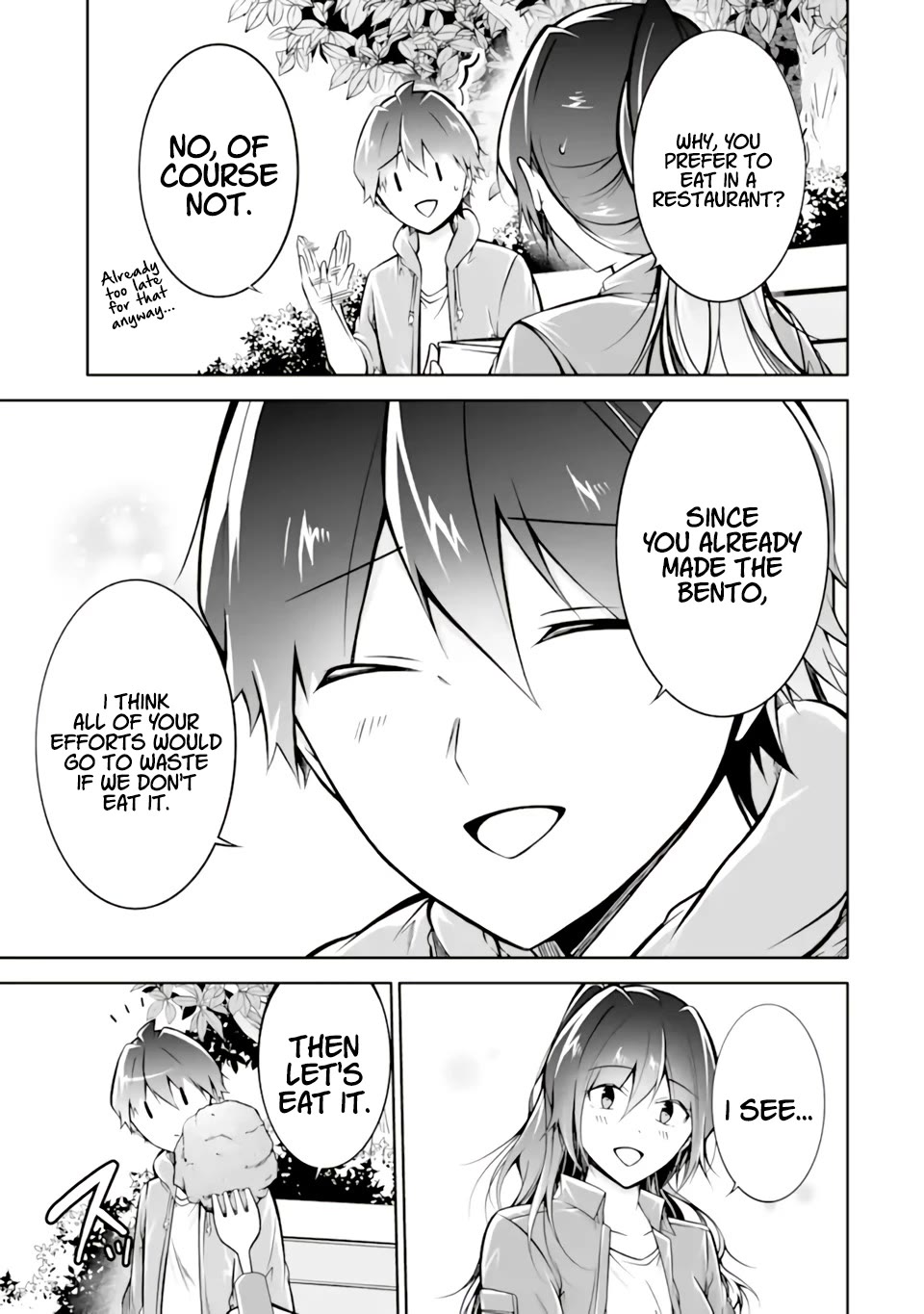 Real no Heroine wa Irimasen! Chapter 116 - Page 12