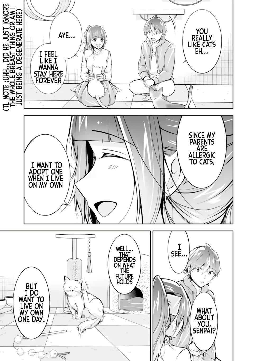 Real no Heroine wa Irimasen! Chapter 117 - Page 7