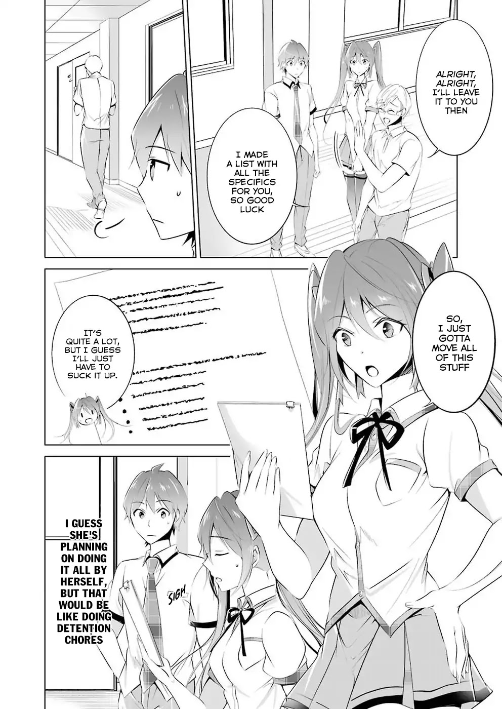 Real no Heroine wa Irimasen! Chapter 34 - Page 7