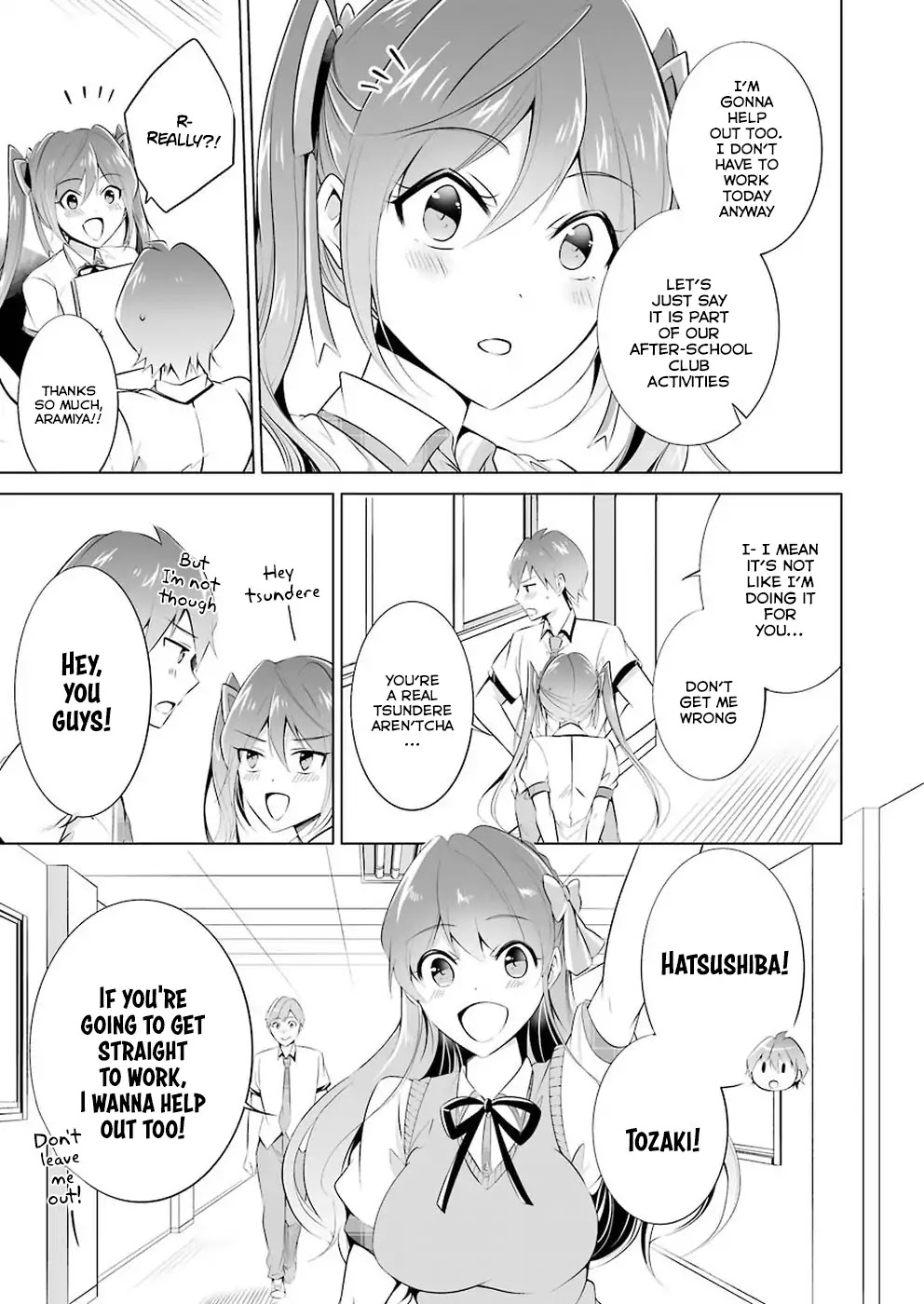 Real no Heroine wa Irimasen! Chapter 34 - Page 8