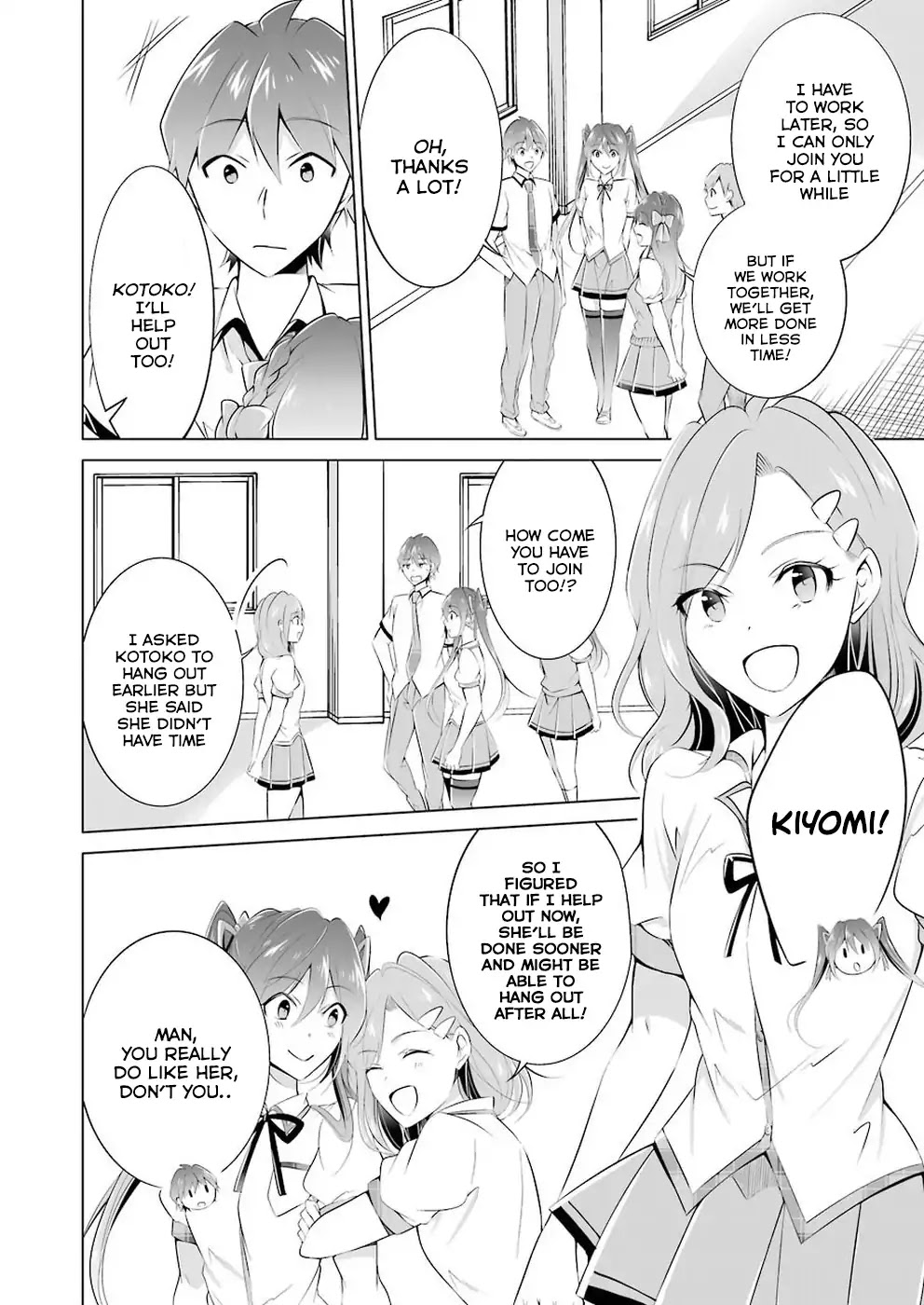 Real no Heroine wa Irimasen! Chapter 34 - Page 9