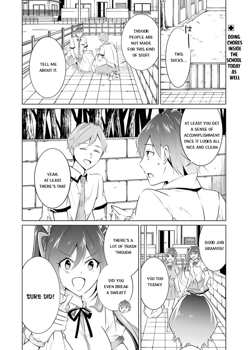 Real no Heroine wa Irimasen! Chapter 35 - Page 3