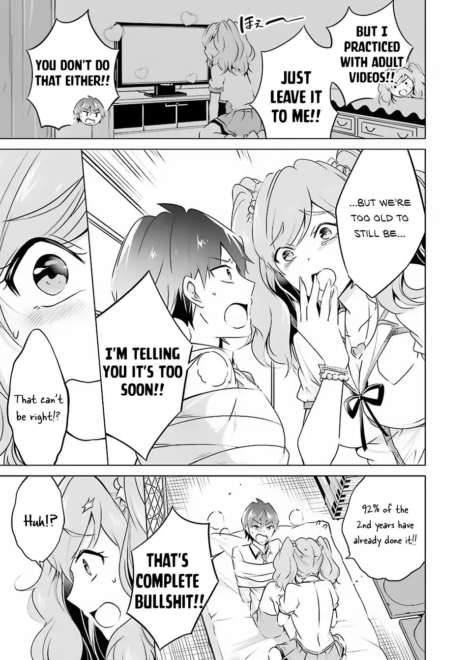 Real no Heroine wa Irimasen! Chapter 38 - Page 15