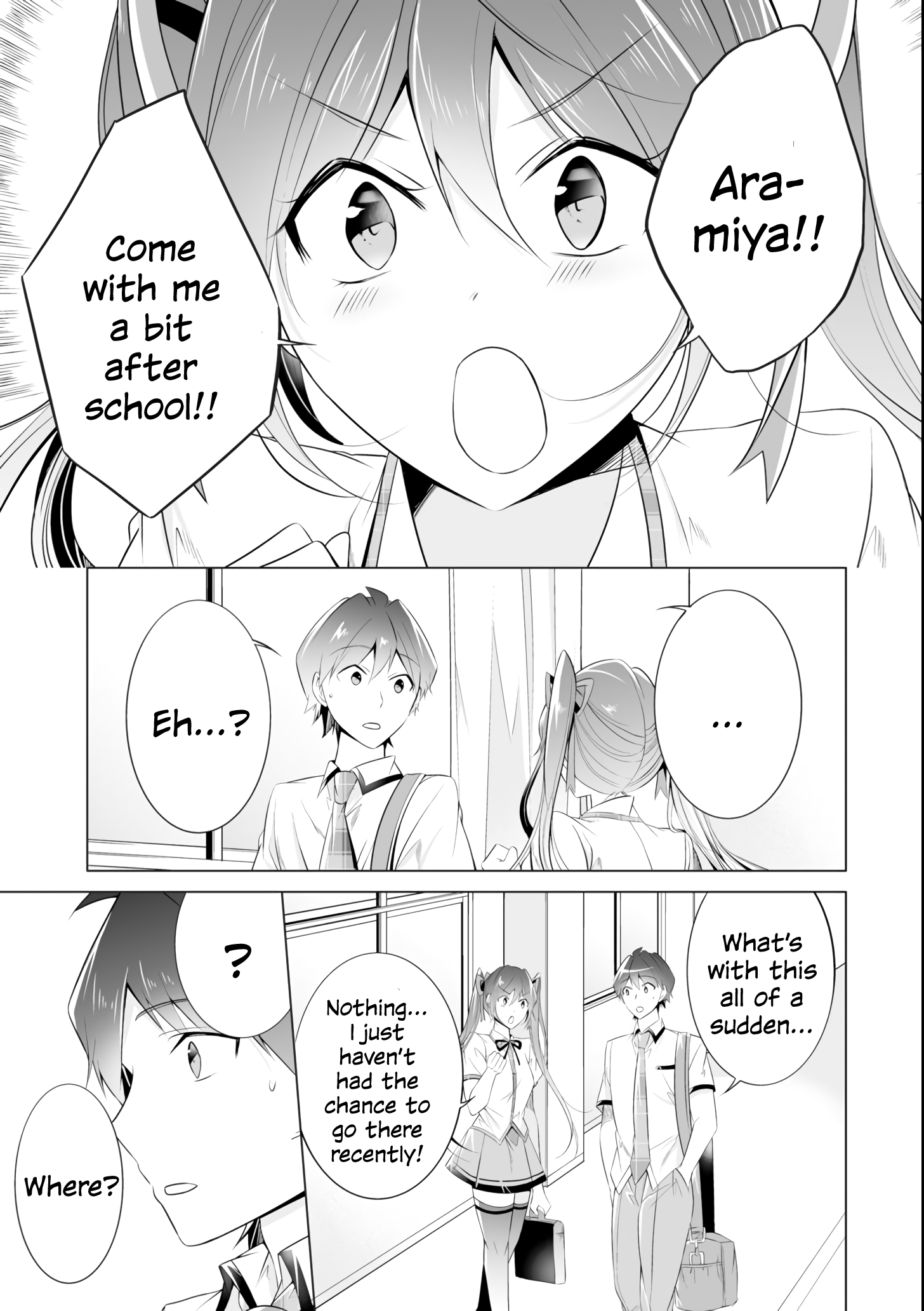 Real no Heroine wa Irimasen! Chapter 46 - Page 13