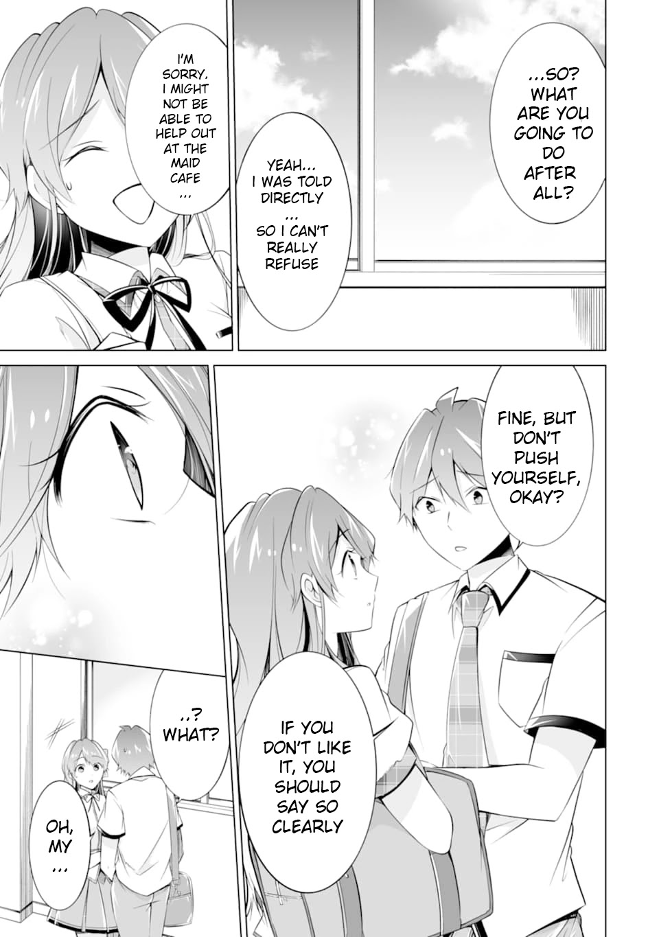 Real no Heroine wa Irimasen! Chapter 71 - Page 7