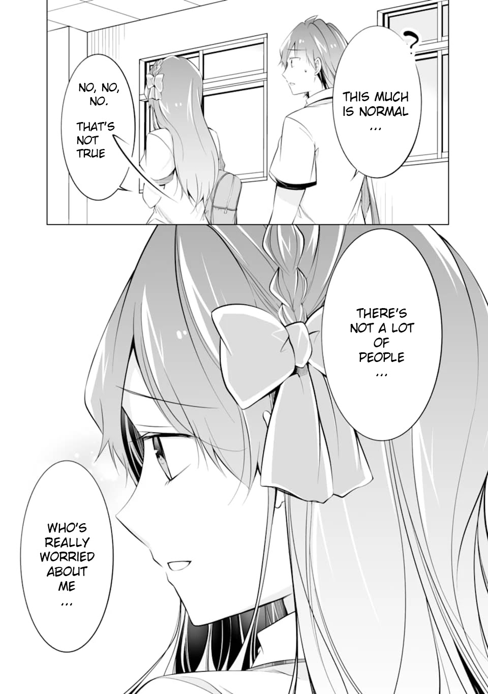 Real no Heroine wa Irimasen! Chapter 71 - Page 9