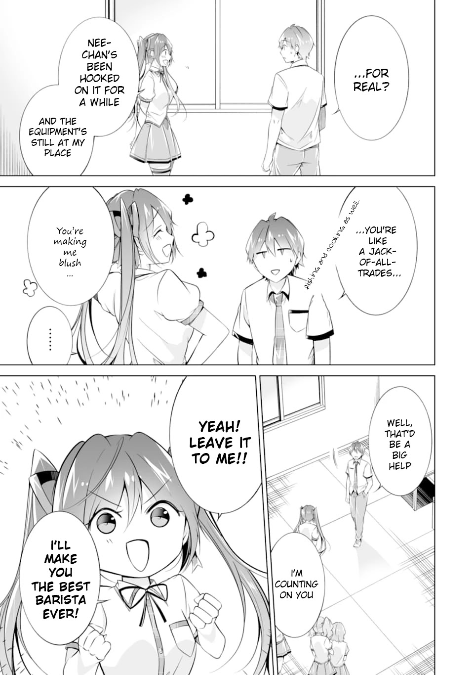 Real no Heroine wa Irimasen! Chapter 72 - Page 9