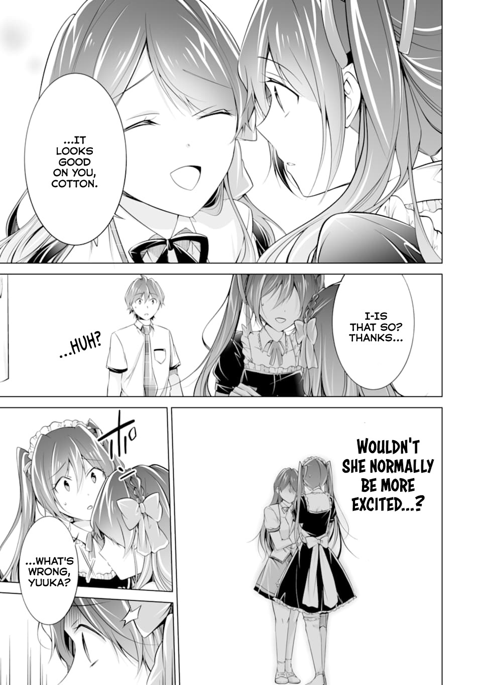 Real no Heroine wa Irimasen! Chapter 75 - Page 15