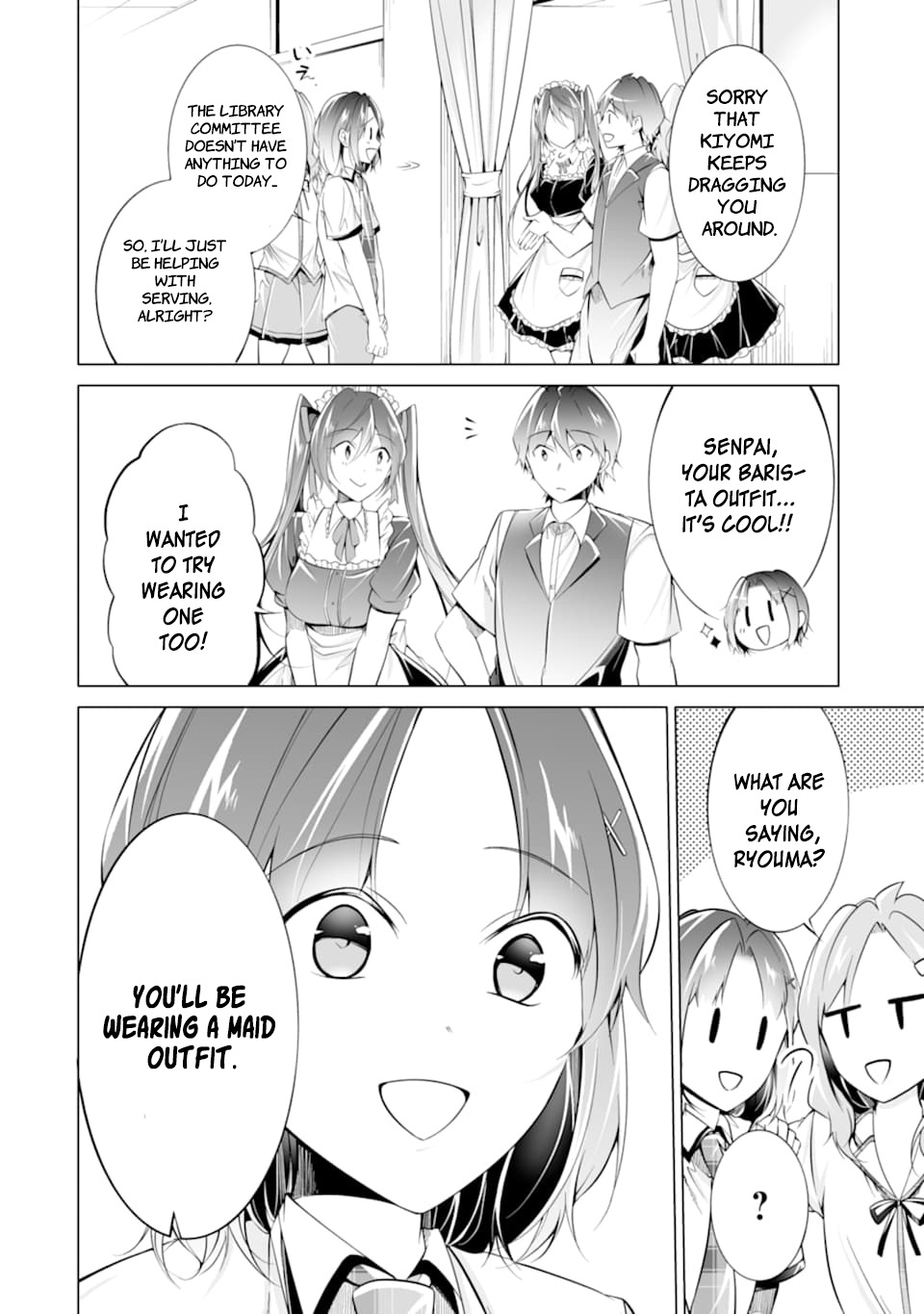 Real no Heroine wa Irimasen! Chapter 76 - Page 8