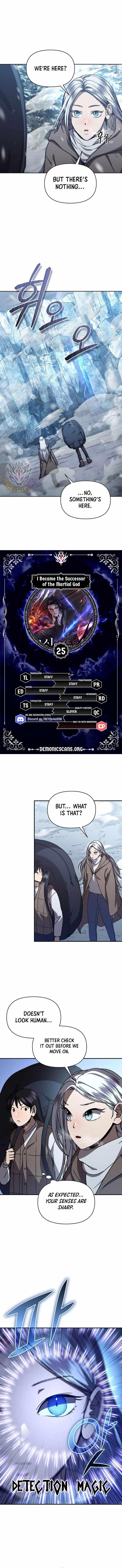 I Became the Successor of the Martial God Chapter 25 - Page 1