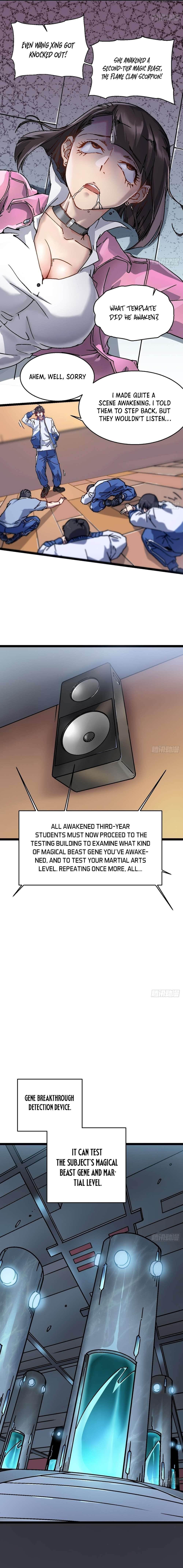 Martial Evolution: Start by Awakening the King of Monsters Chapter 1 - Page 12